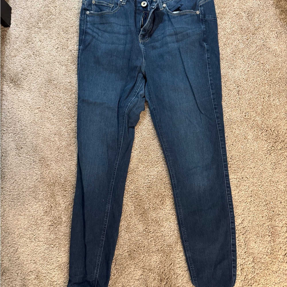 Torrid Dark Blue Skinny Jeans